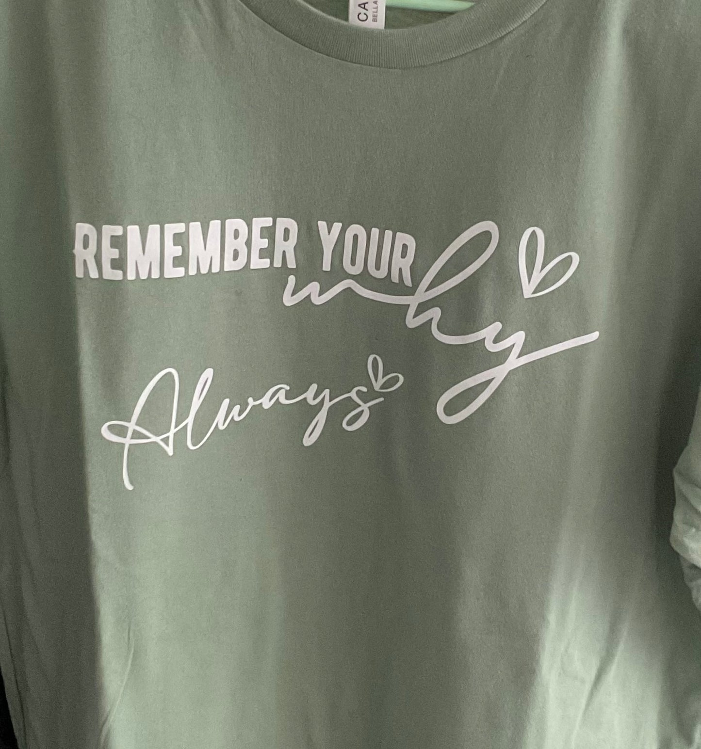 Remember Your Why